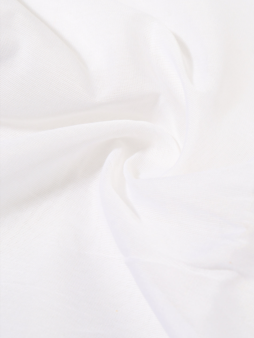 Men 100% Cotton Double Layer White Dhoti with Fancy Jari Border Luxury Club LCFJ05