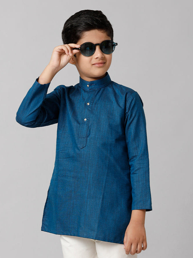 Boys Fantastic Kurtha Full Sleeves Blue FS8