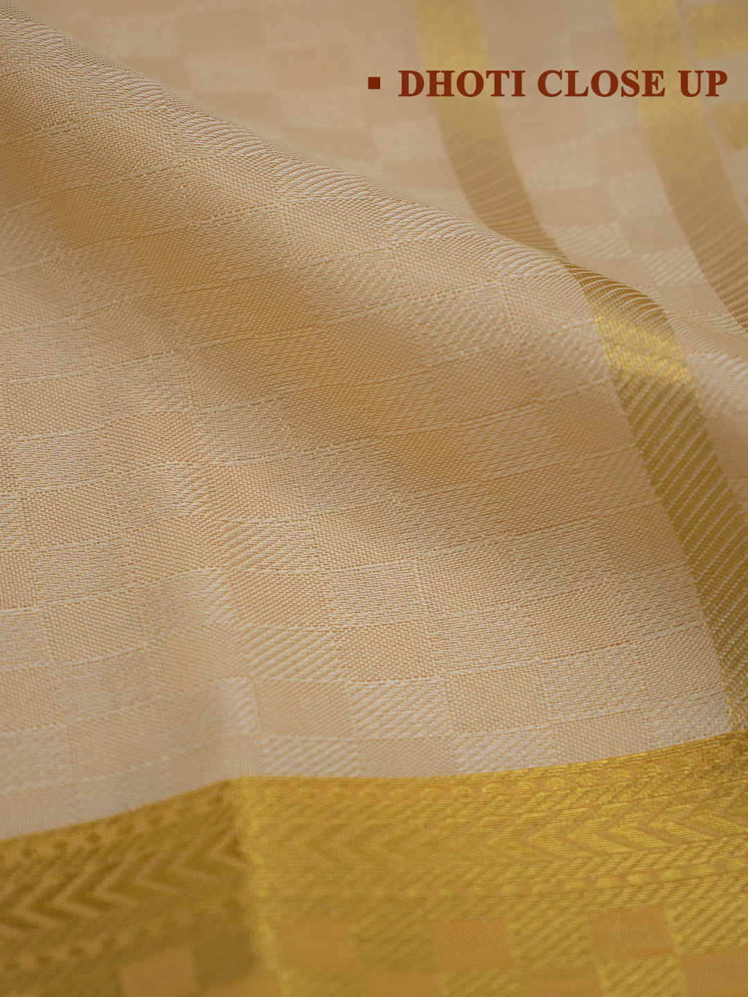 Men Art Silk Dhoti & Shirting Set Peach Subakalyan (2 in 1) SK07