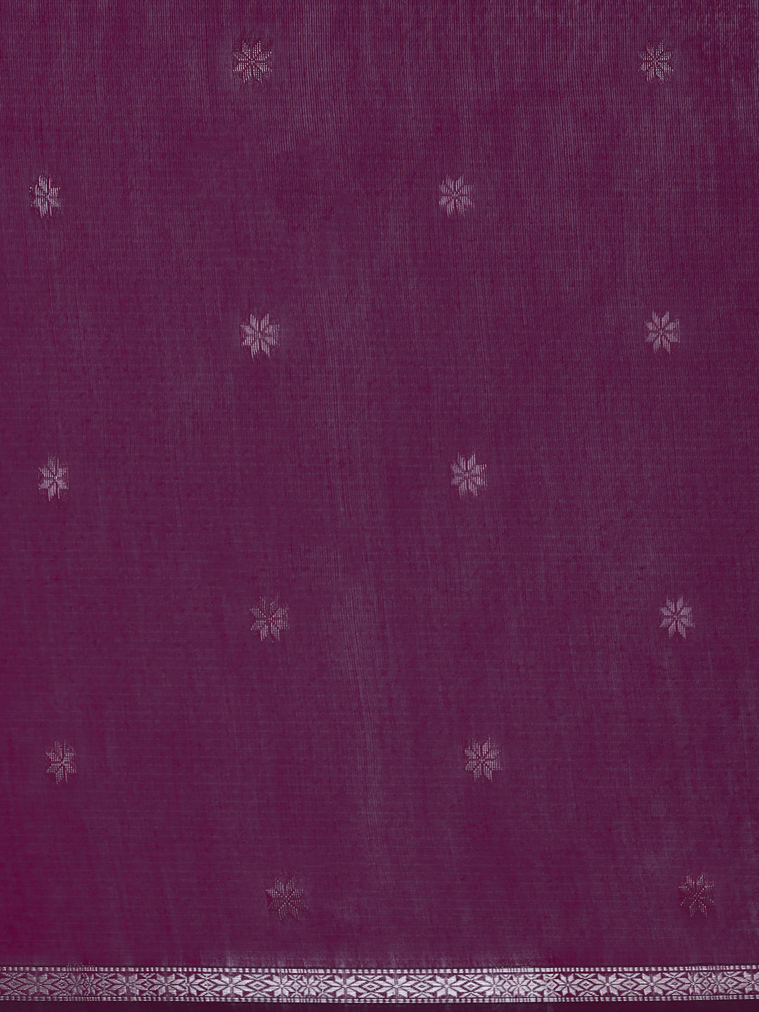 Women Majenta Kora Cotton Fancy Saree SK107