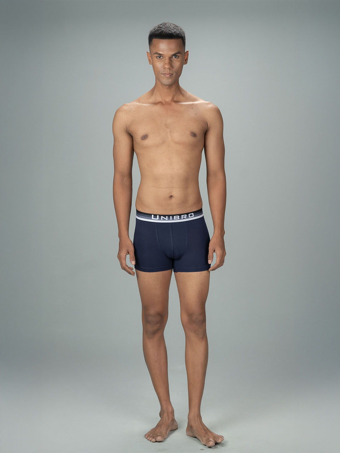 Men TENCEL™ Modal Micro Elastane Stretch Trunk Navy