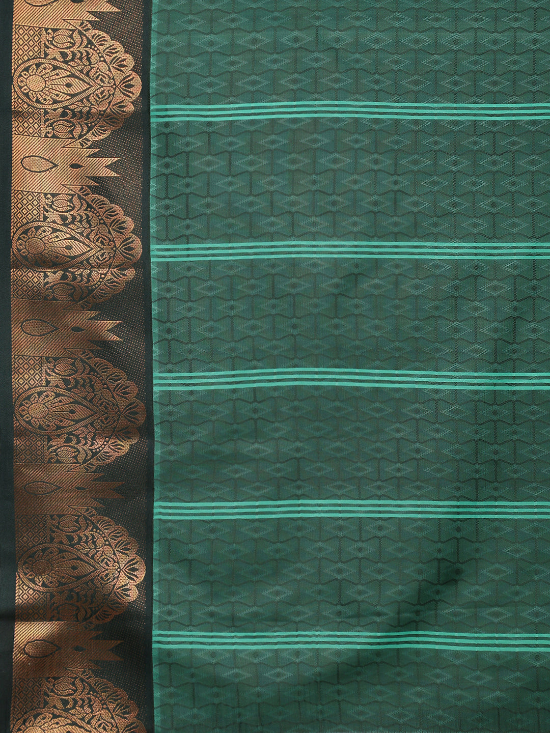 Women Green Art Silk Saree ASS124