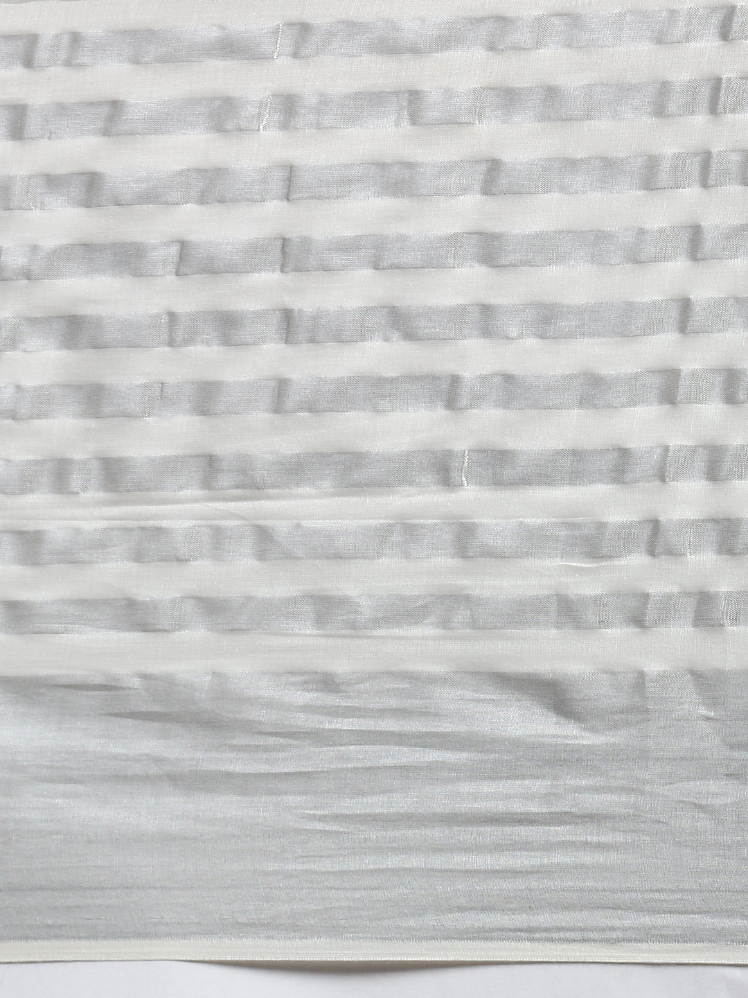 Tissue Silver Jari Shirt Dhoti Set with Saree Couple Combo OCC04-Zoom view
