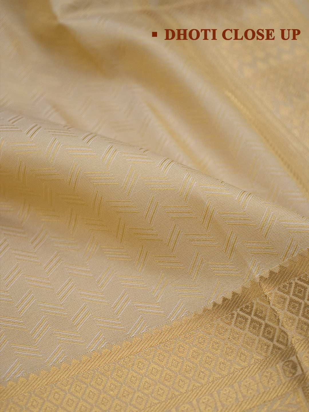 Men Art Silk Dhoti & Shirting Set DJ.Gold Subakalyan (2 in 1) SK06