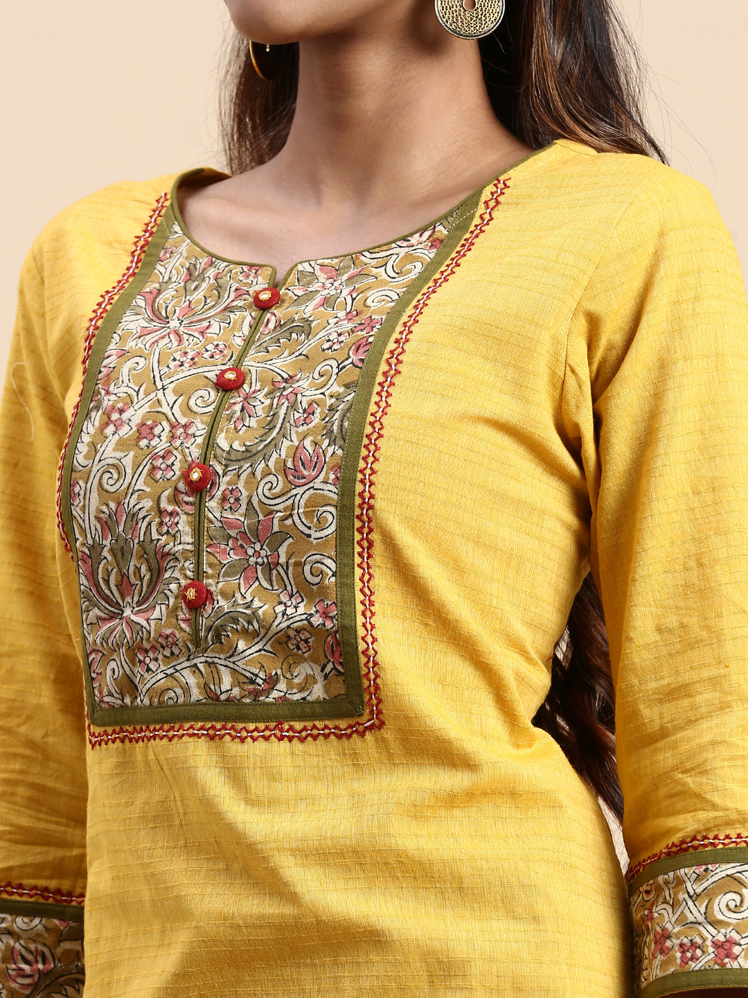 Three-Quarter Sleeves WOMEN new stylish NAYARA Cut kurti