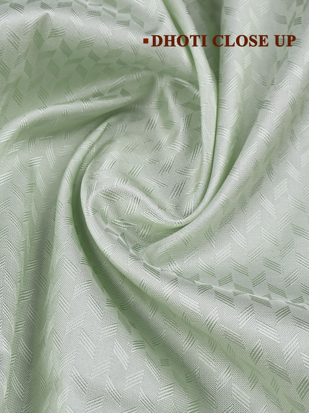 Men Art Silk Dhoti & Shirting Set Green Mangalakara 140k (2 in 1) M34