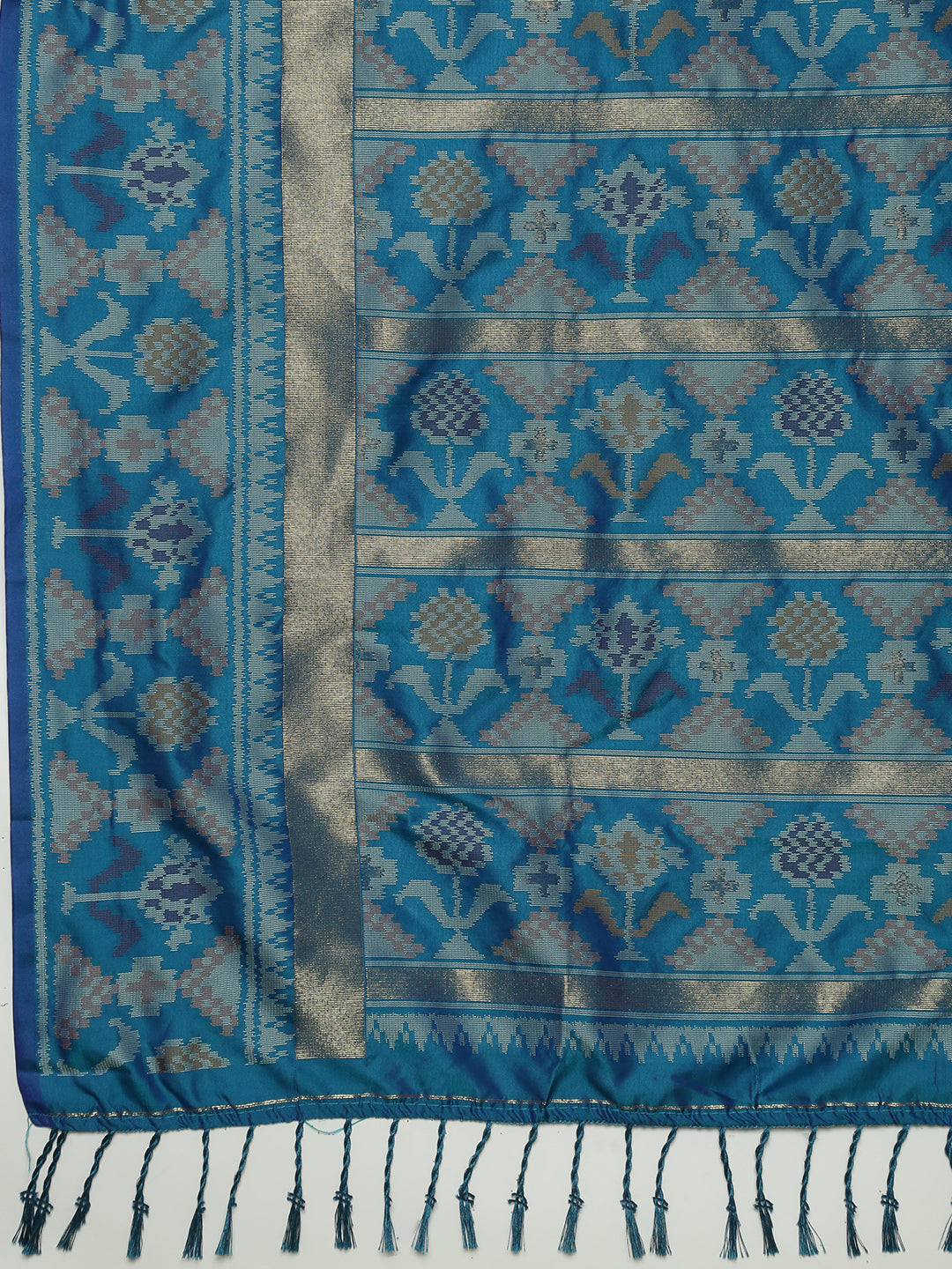 Women Violet Soft Silk Saree SS395