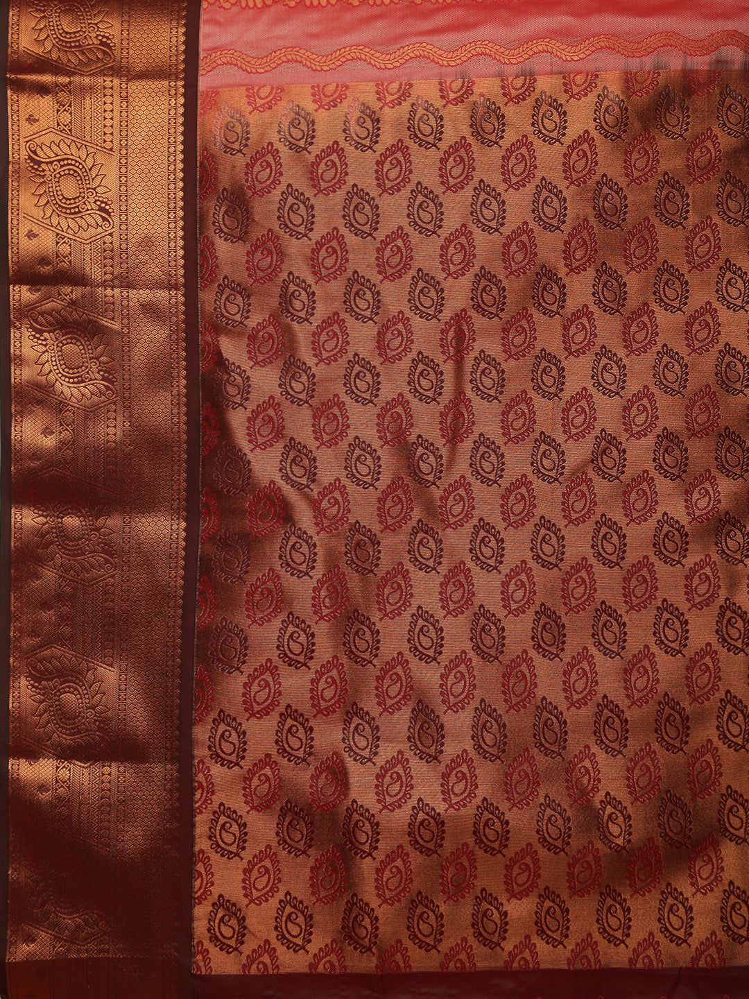 Women Red Art Silk Saree ASS114