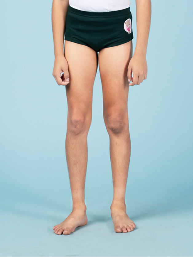 Boys Combed Cotton Assorted Colour Briefs (Pack of 5)