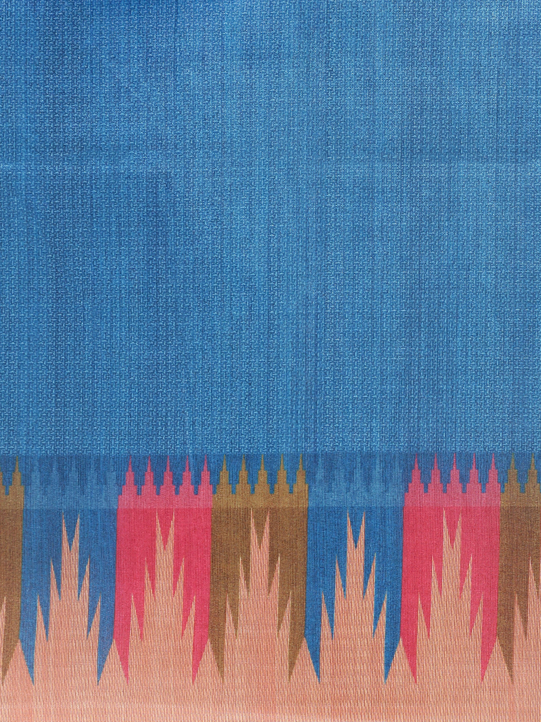 Women Semi Tussar Weaving Saree Brown ST173