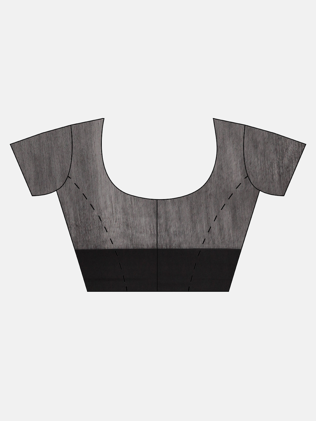 Women Blue Kora Cotton Saree SK106