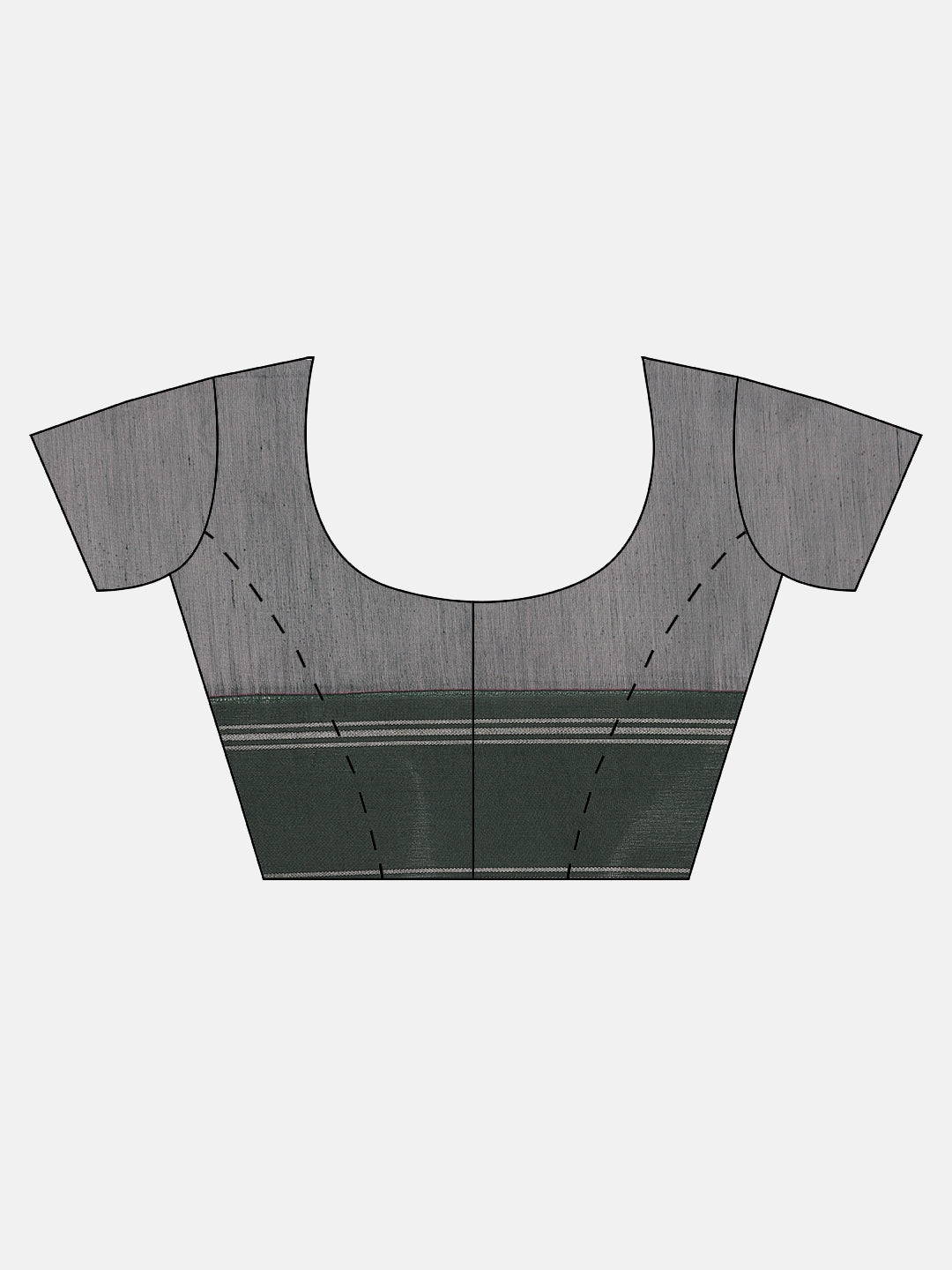 Women Purple Semi Kora Cotton Saree SK131