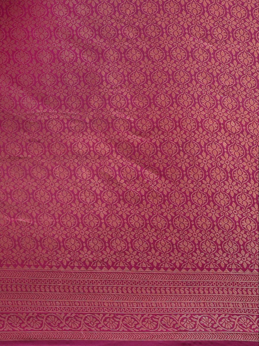 Womens Semi Silk Saree Pink SS256