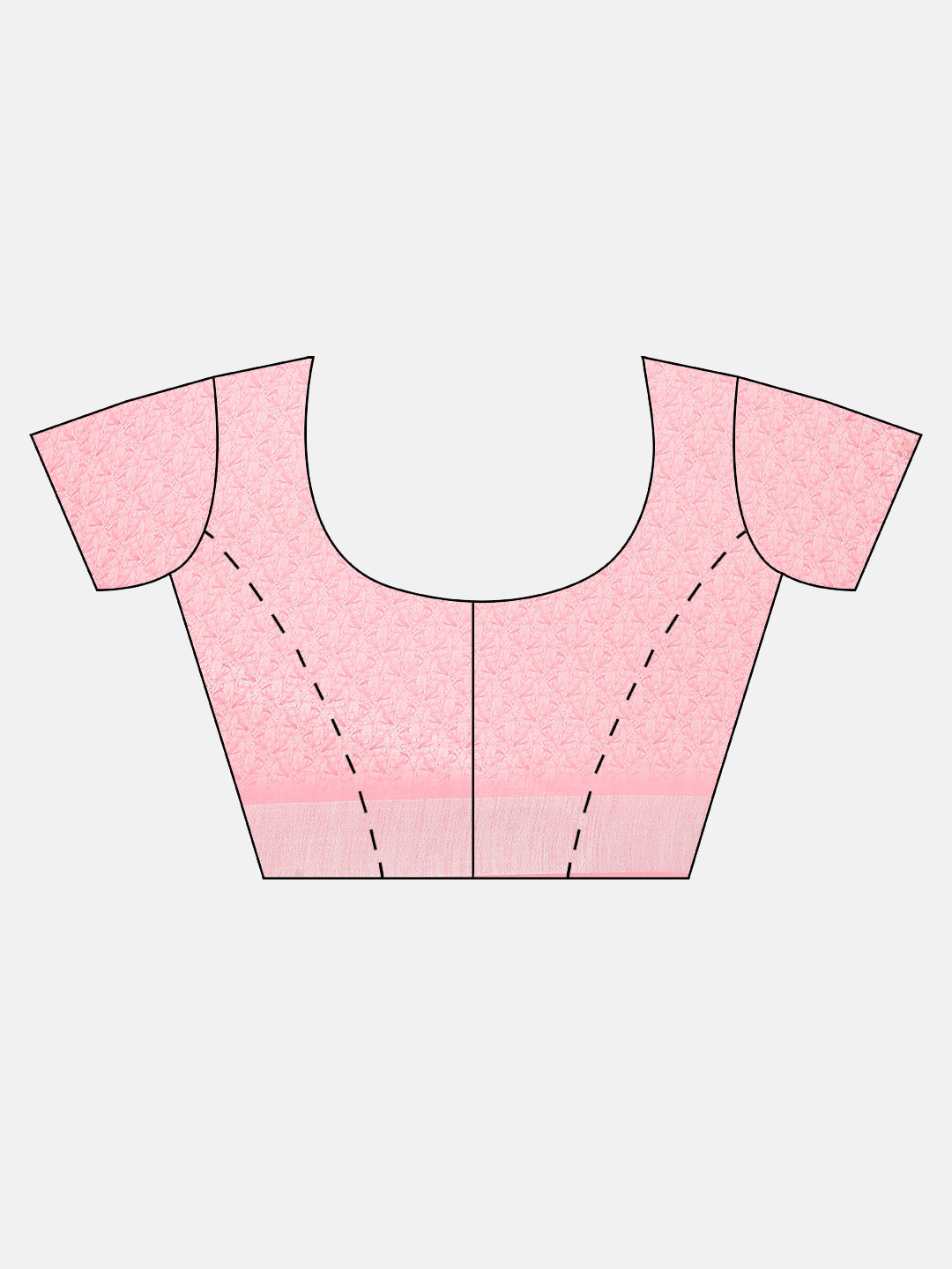 Women Pink Semi Linen Saree SL235