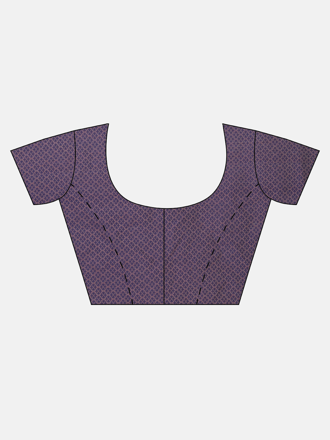 Women Kora Cotton Light Purple Saree SK114