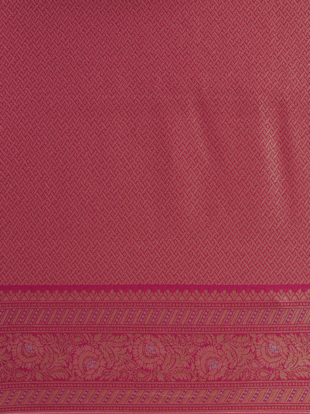 Womens Semi Silk Saree Pink SS263