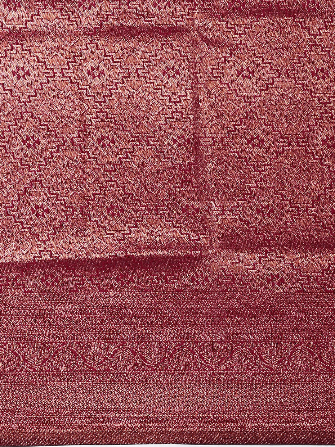 Women Semi Silk Saree Pink SS164