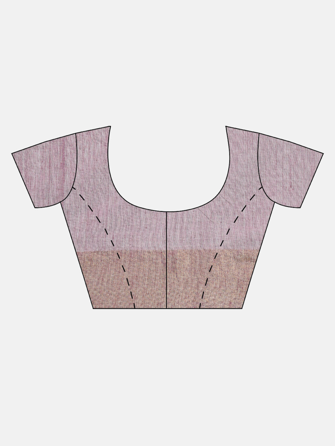 Women Purple Striped Cotton Jute Saree CJ10