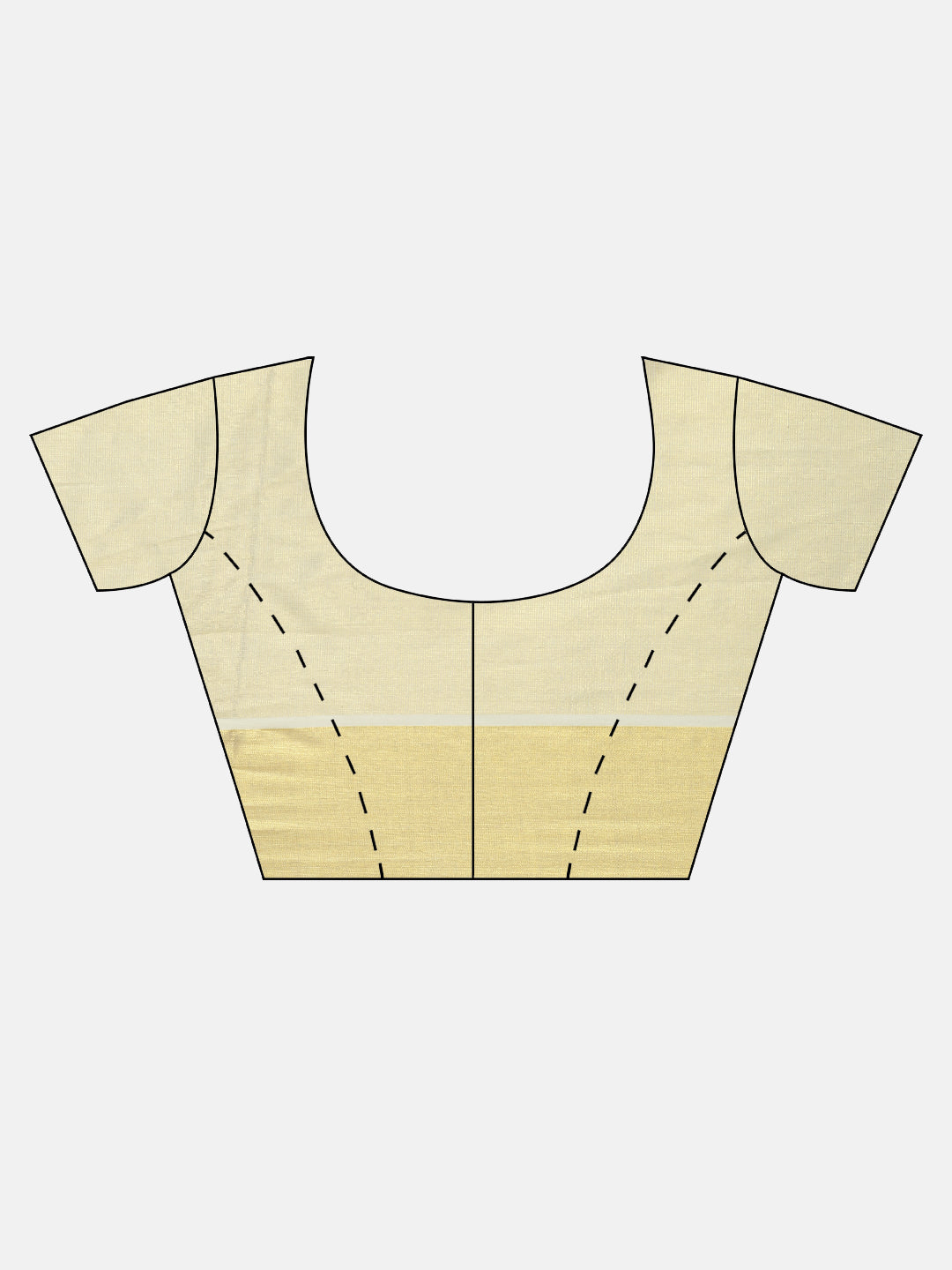 Women Traditional Kerala Tissue Gold Saree KS232