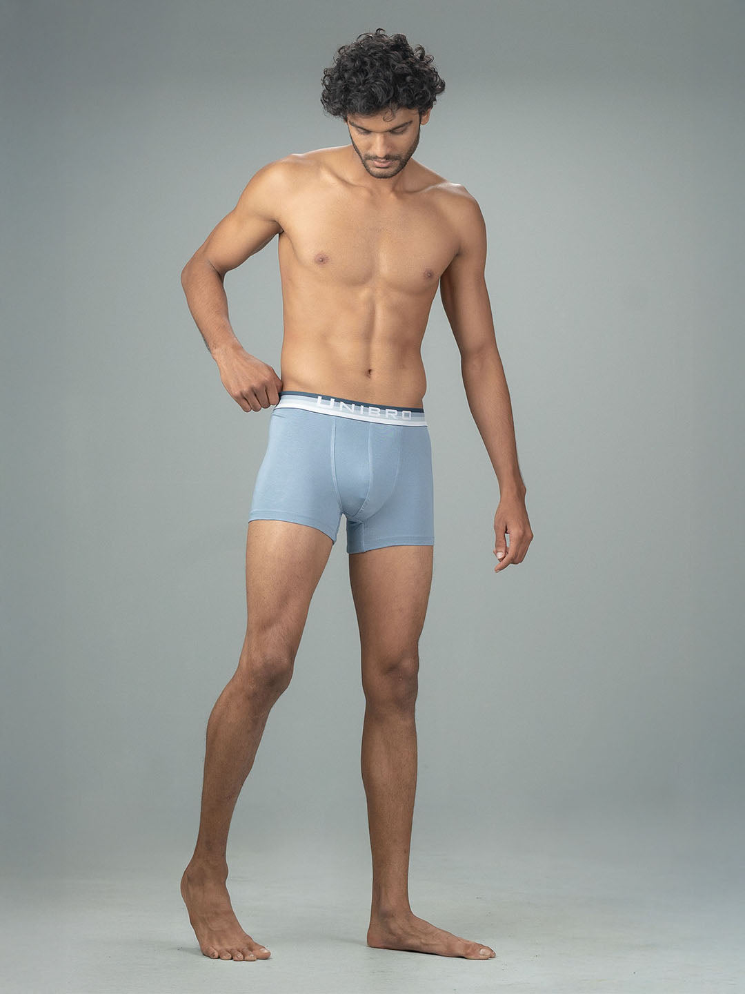 Men TENCEL™ Modal Micro Elastane Stretch Trunk SkyBlue