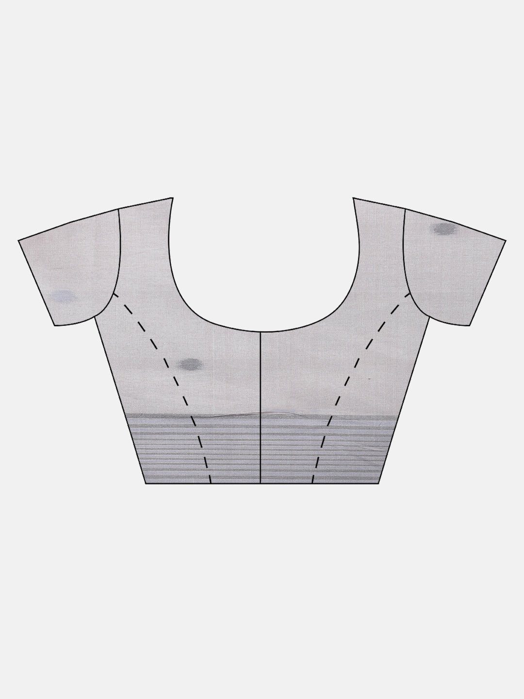 Women Semi Tussar Weaving Grey Saree ST319