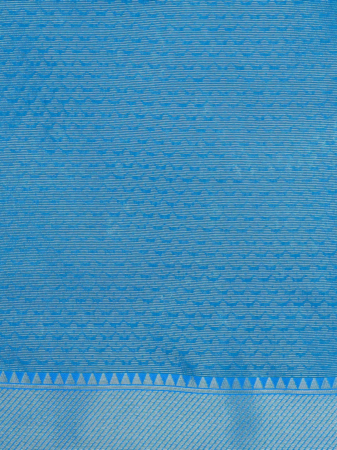 Women Green Art Silk Saree with Blue Border ASS107