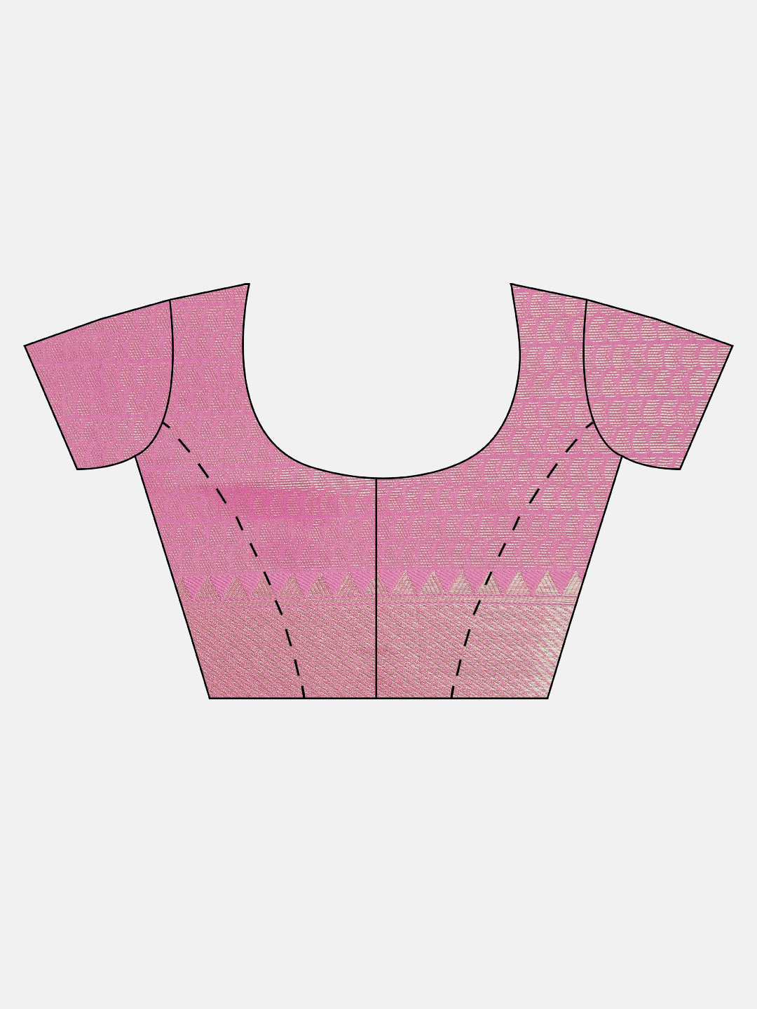 Women Green with Pink Border Soft Silk Saree SS391