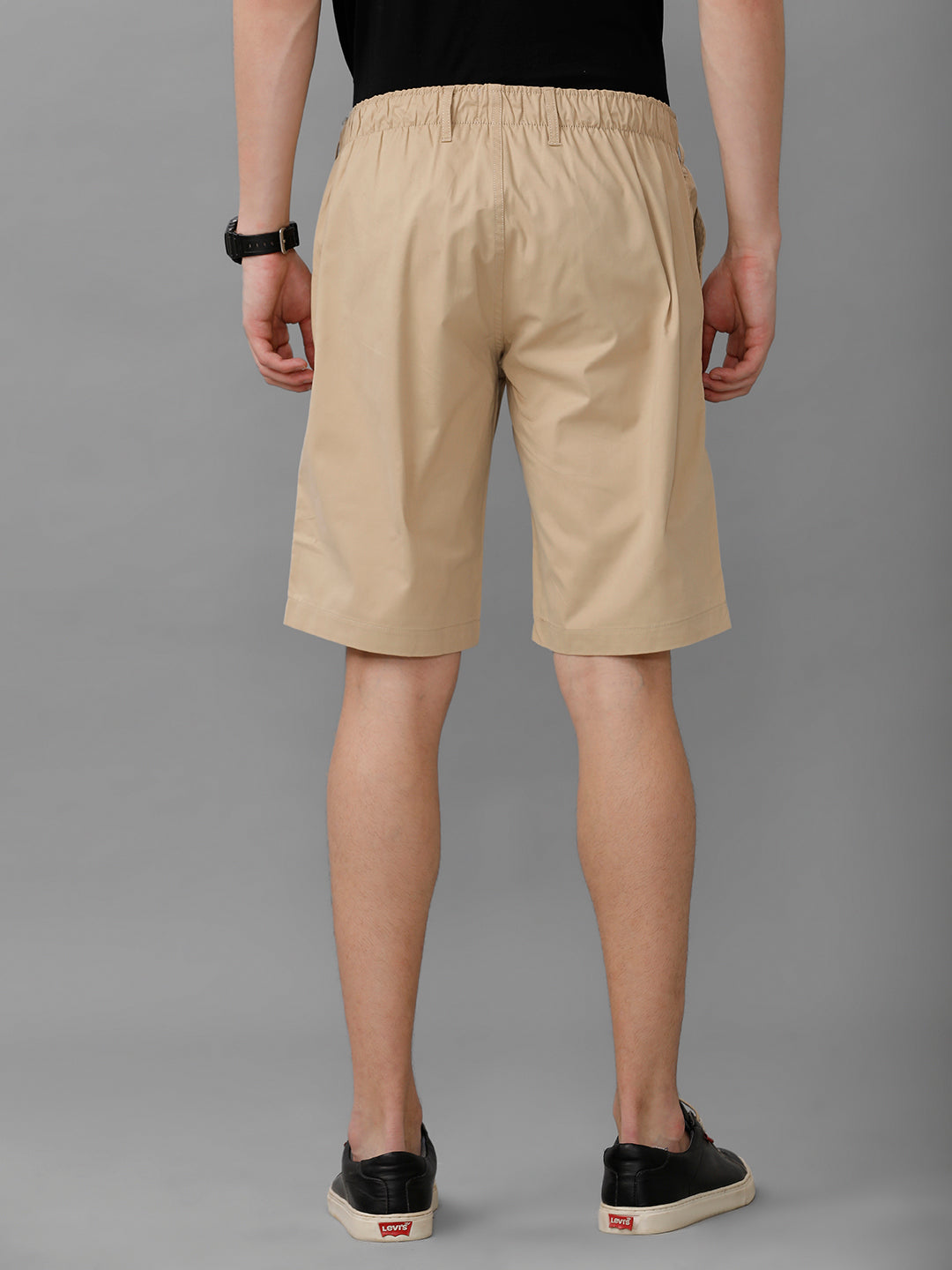 Men Golf Boxer Shorts Beige