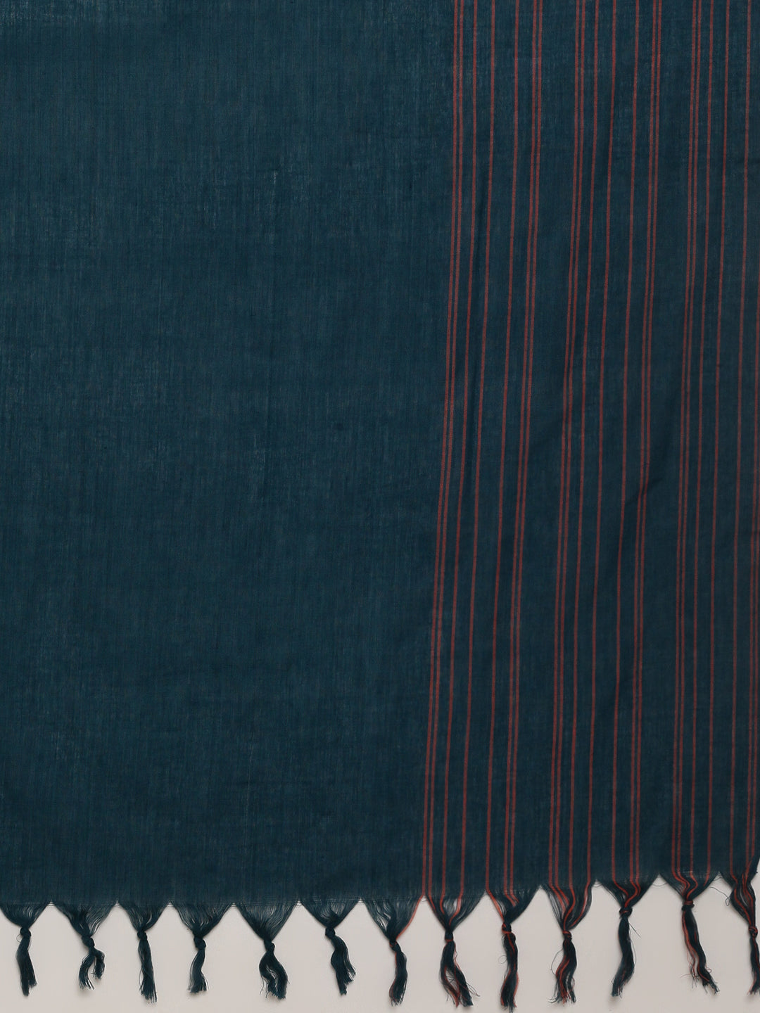 Women Cotton Blue Stripes Design Kurti Set EKS96