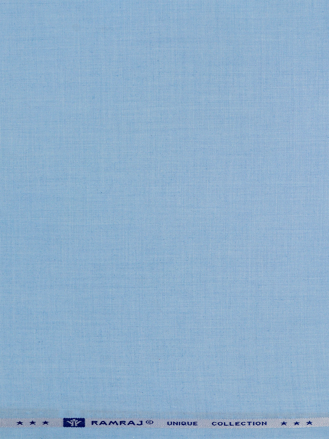 Cotton Rich Blue Plain Shirt Fabric Galaxy Art