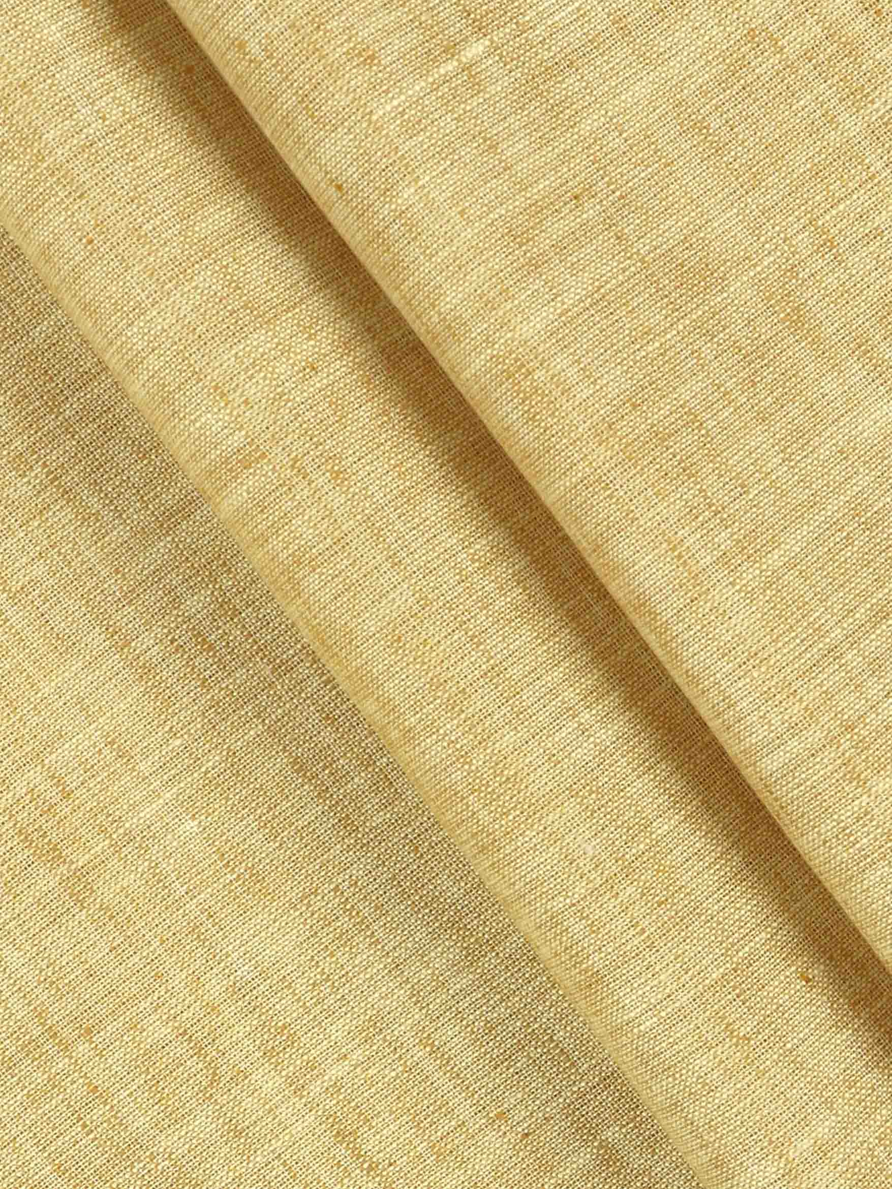 Cotton Blend Self Design Kurta Fabric Sandal Lampus