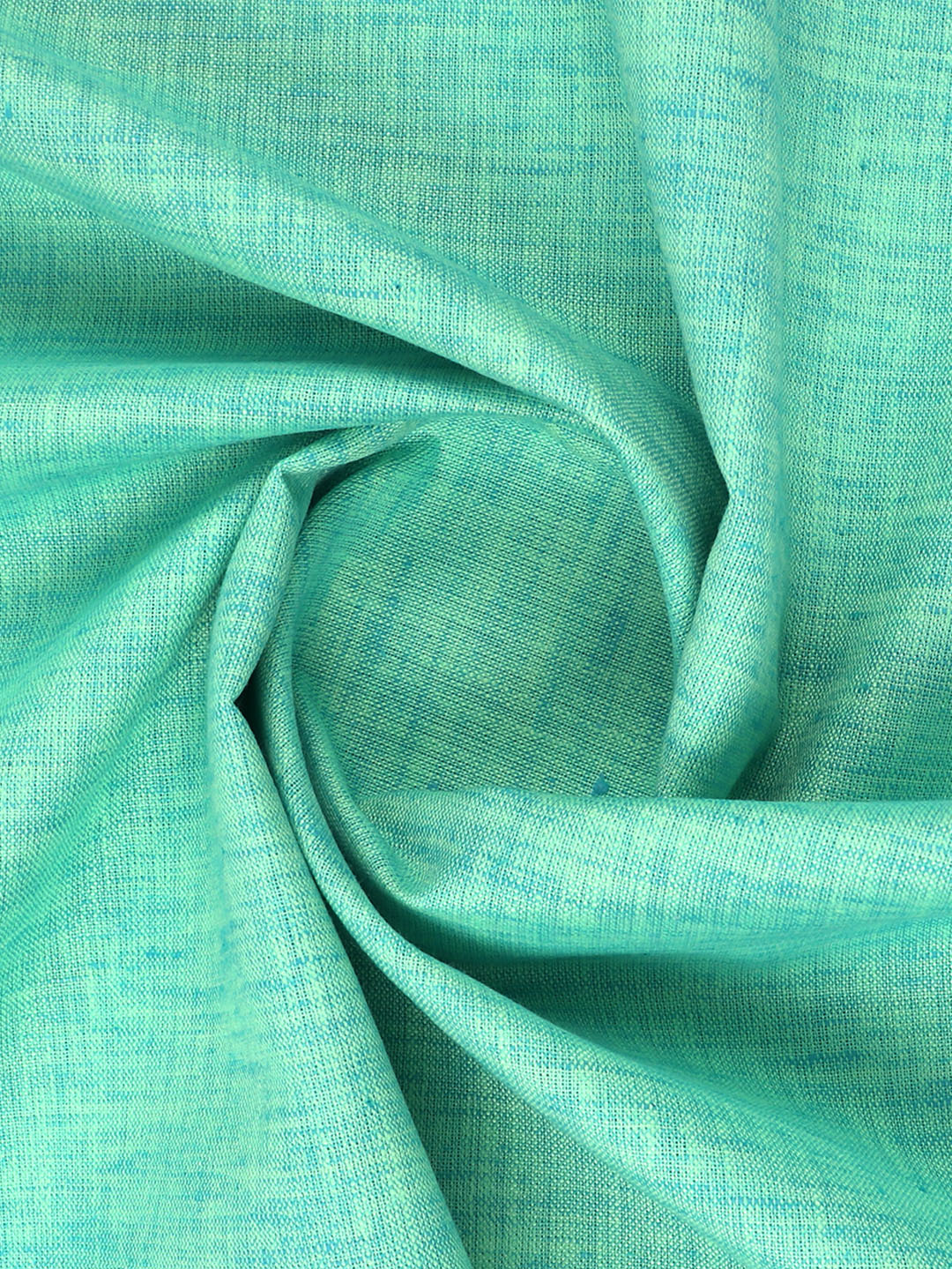 Cotton Blend Dark Green Colour Kurtha Fabric Lampus - CAPC1160-29