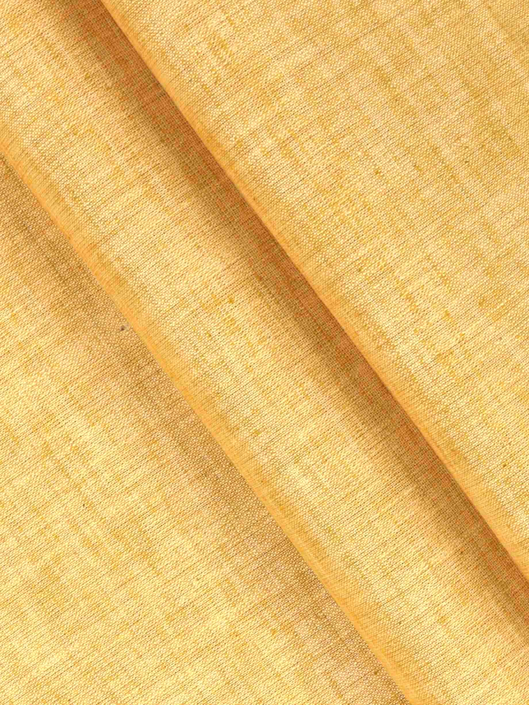 Cotton Blend Mustard Colour Kurtha Fabric Lampus - APC1106-34