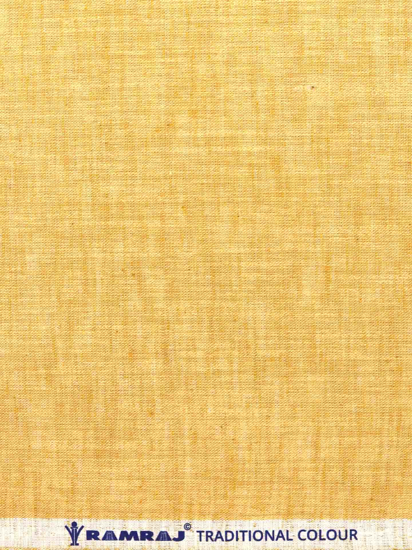 Cotton Blend Mustard Yellow Colour Kurtha Fabric Lampus - CAPC1160-34