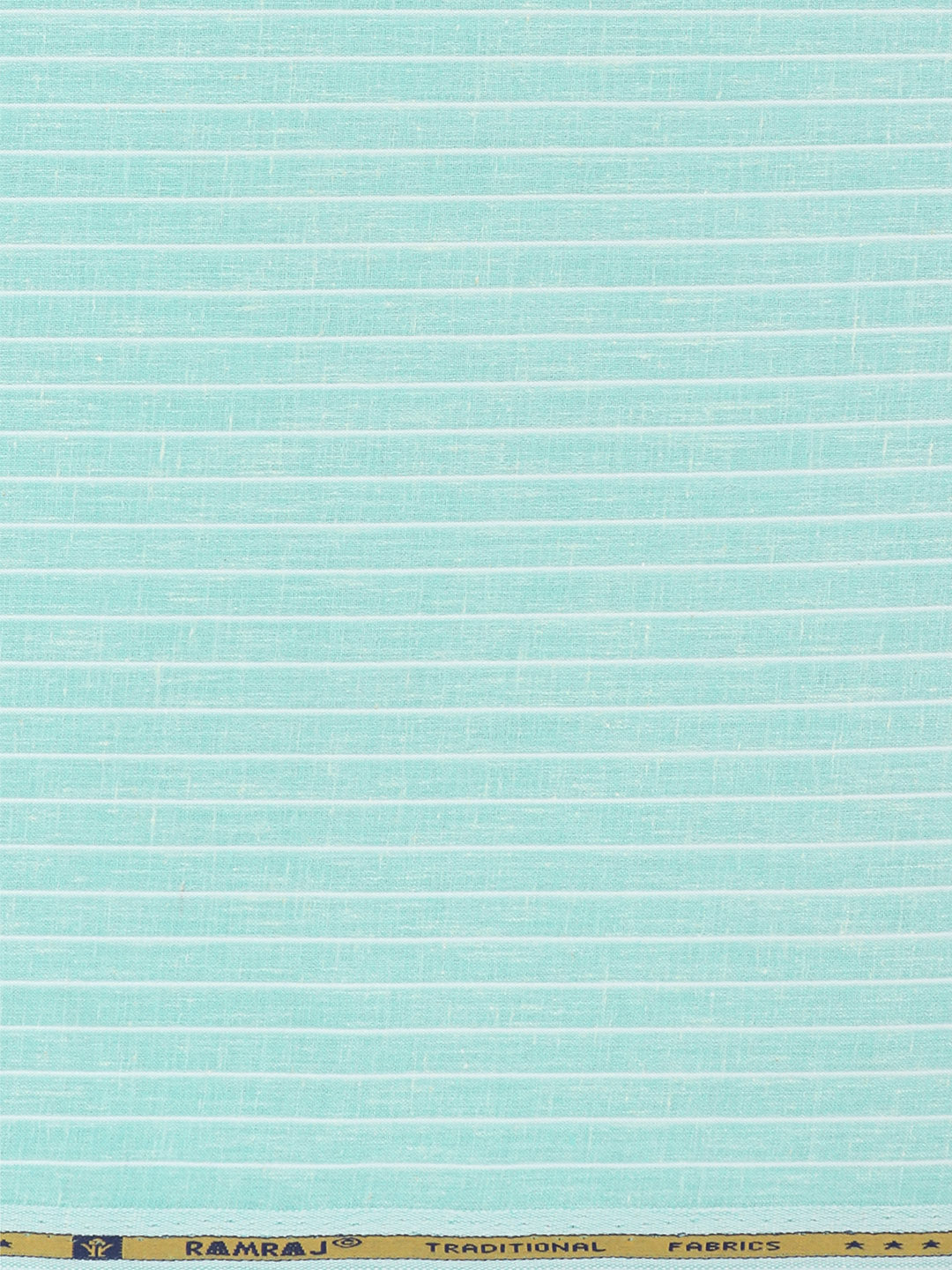 Men Cotton Rich Striped Shirt Fabric Ramar Blue High Style