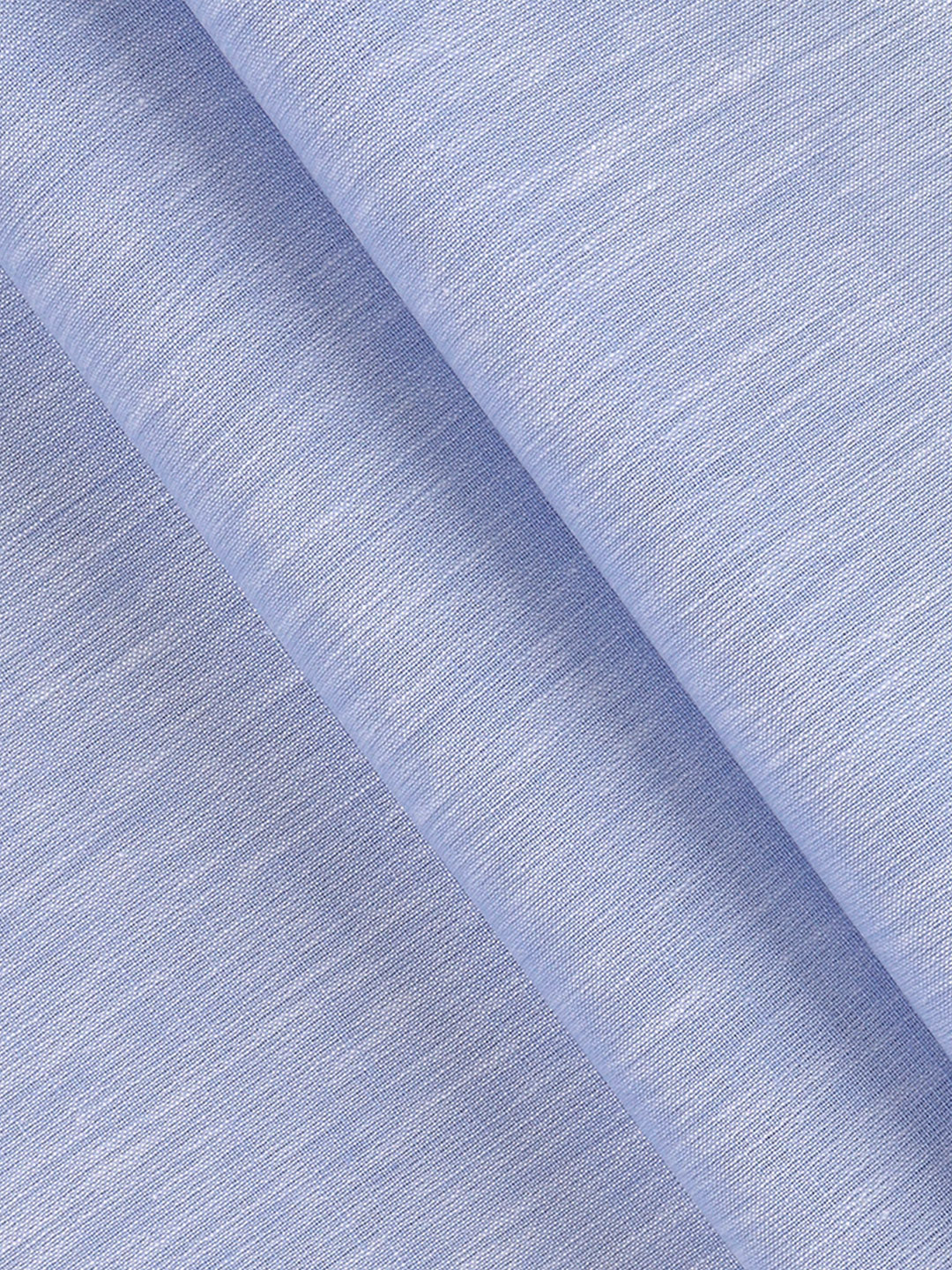 Men Cotton Rich Plain Shirt Fabric Blue High Style