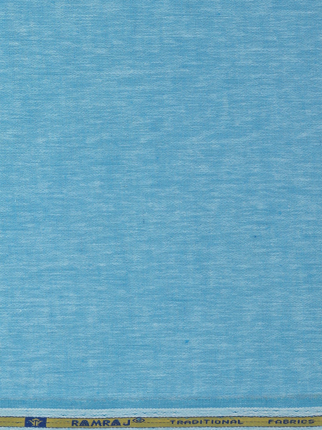 Men Cotton Rich Plain Shirt Fabric Blue High Style