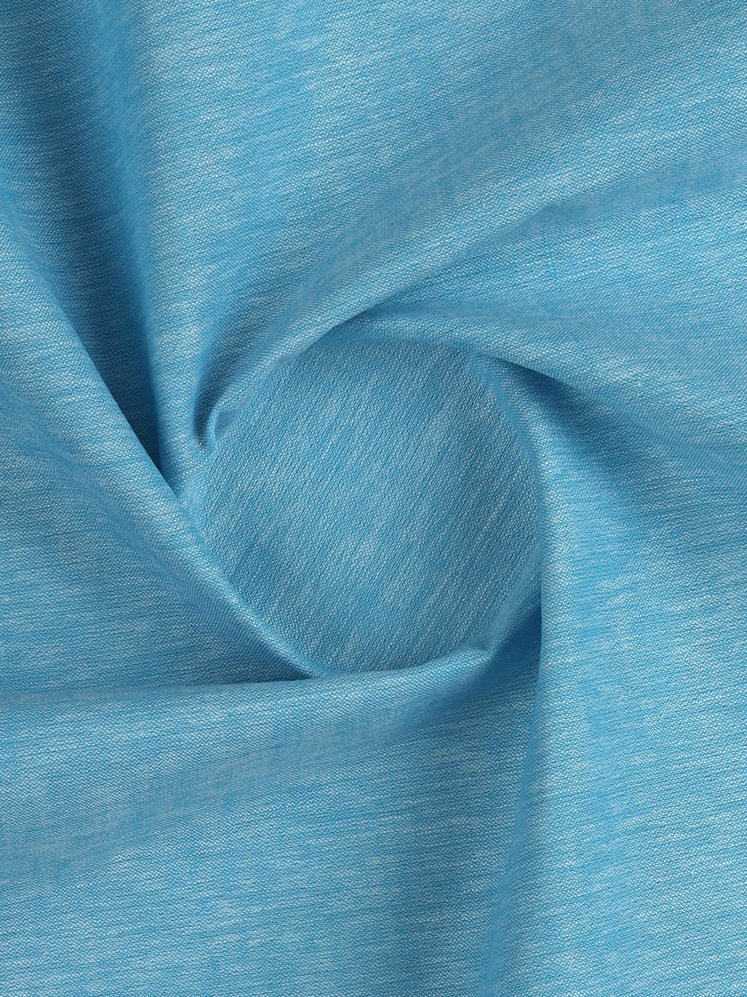 Men Cotton Rich Plain Shirt Fabric Blue High Style