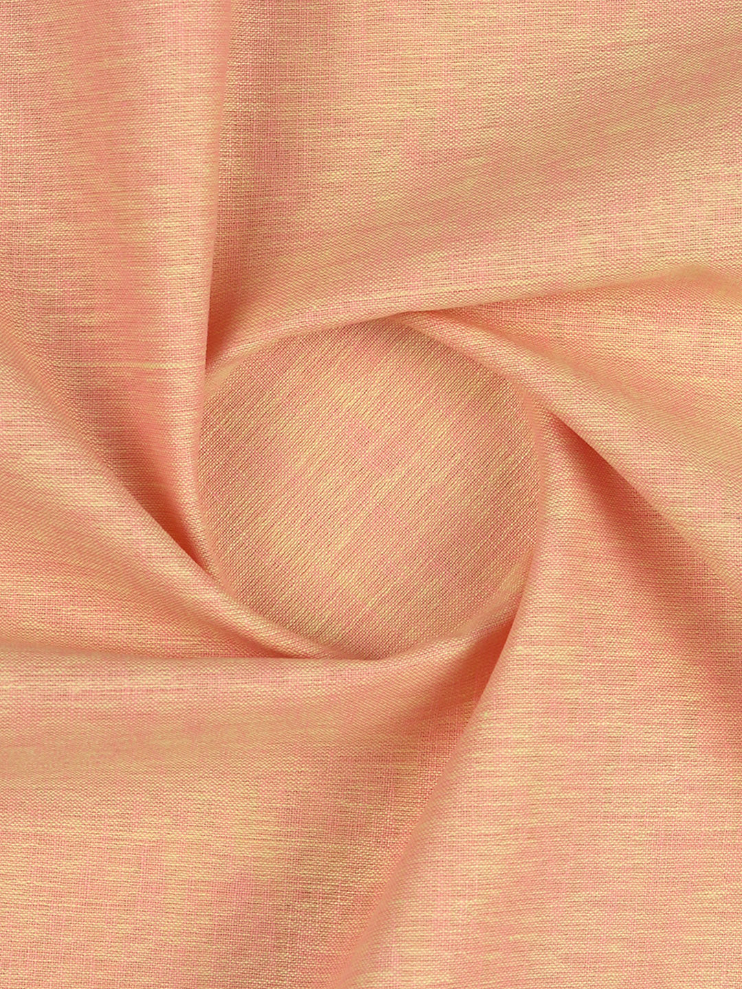 Men Cotton Rich Plain Shirt Fabric Orange High Style