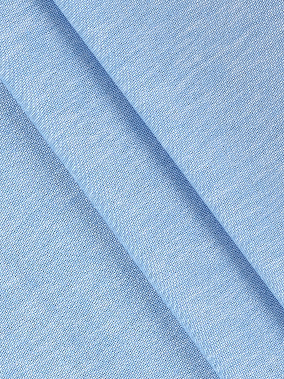 Men Cotton Rich Plain Shirt Fabric Dark Blue High Style