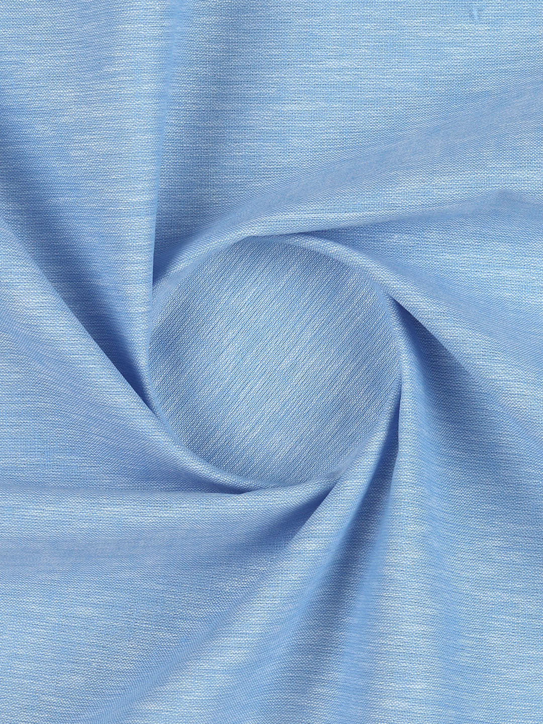 Men Cotton Rich Plain Shirt Fabric Dark Blue High Style