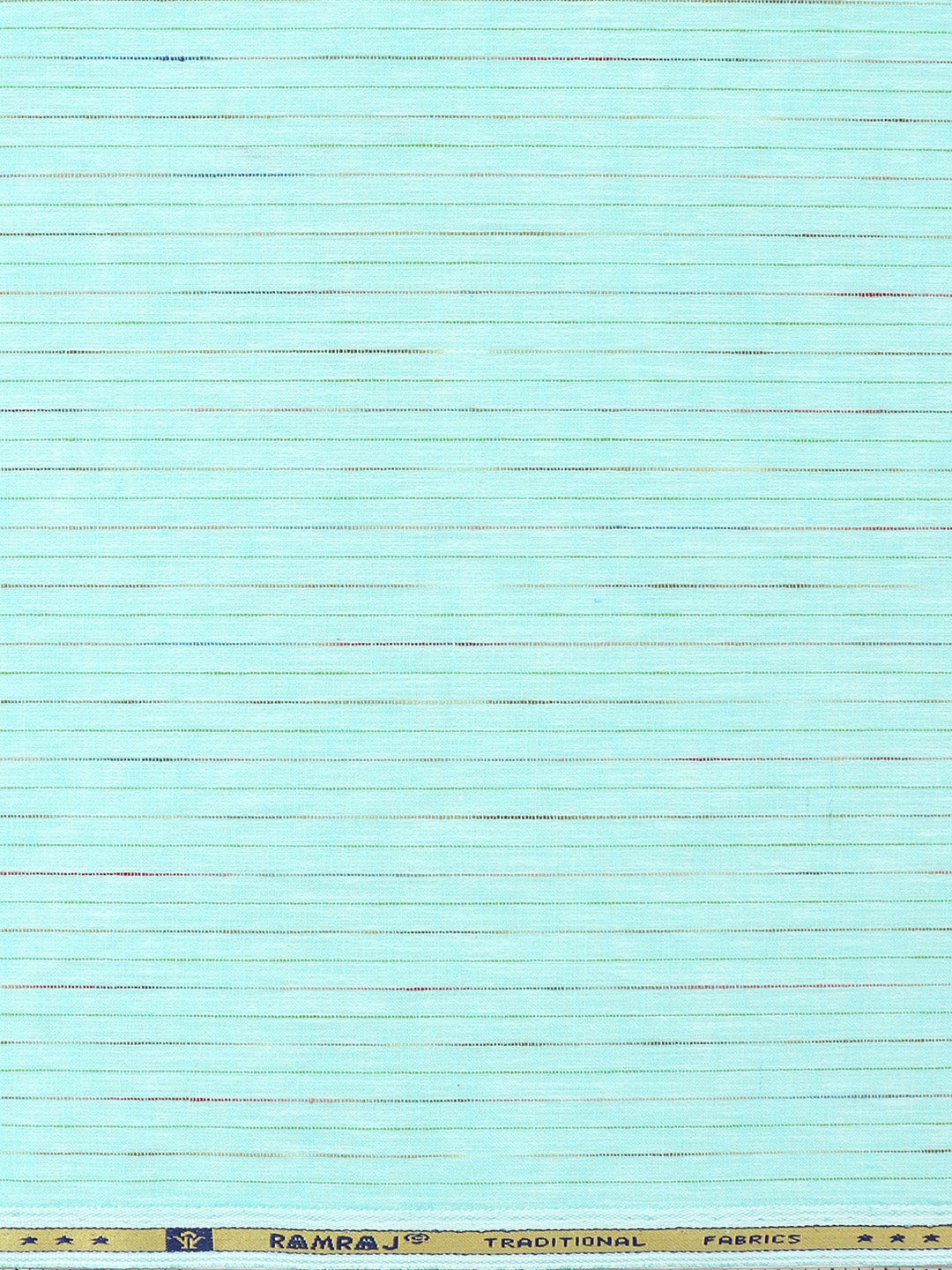 Cotton Rich Blue Stripes Shirting Fabric_High Style