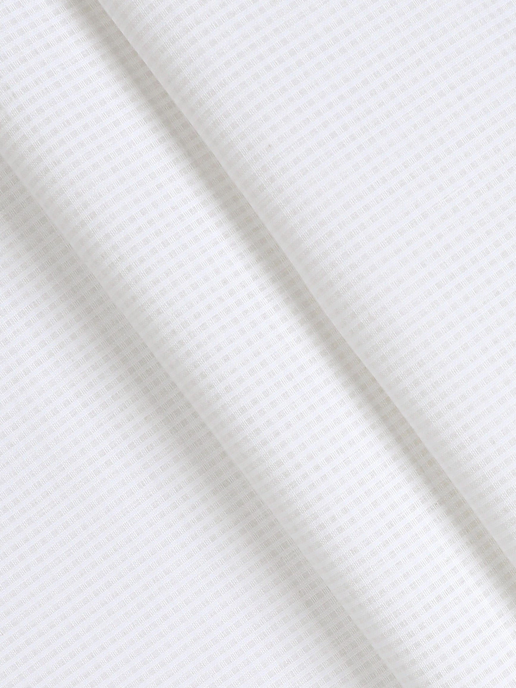 Cotton White Checked Shirt Fabric Galaxy Art-Pattern view