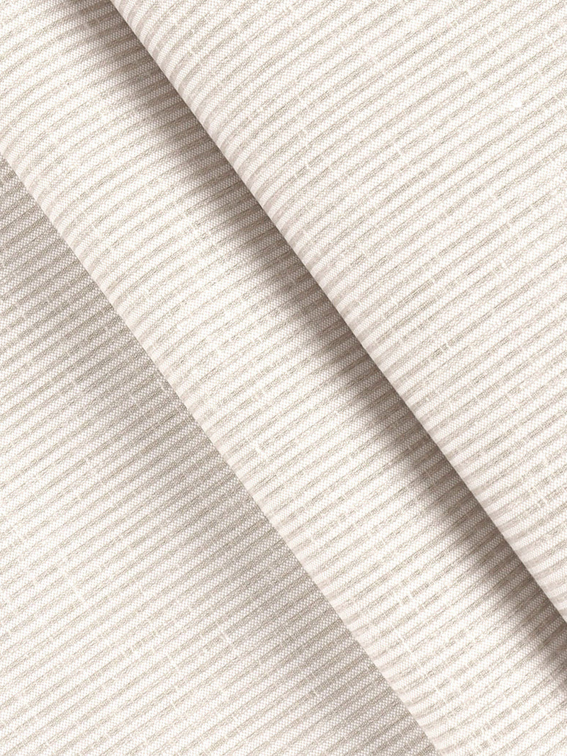 Cotton Brown Striped Shirt Fabric Galaxy Art
