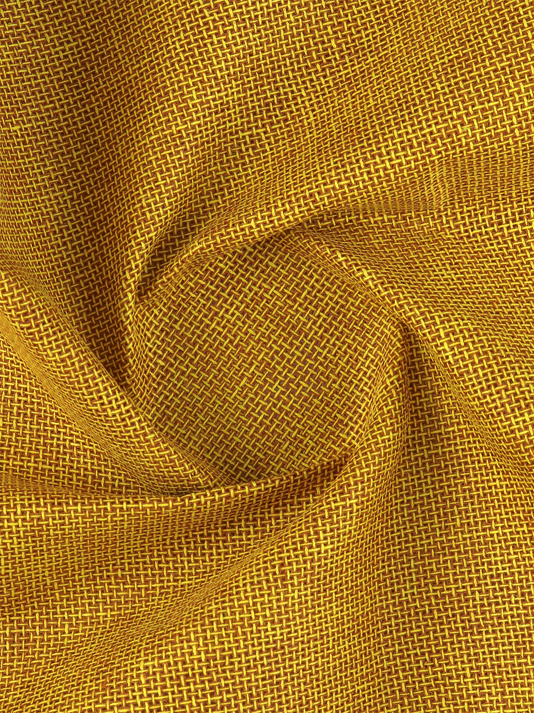 Men Cotton Rich Self Design Shirt Fabric Greenish Brown High Style