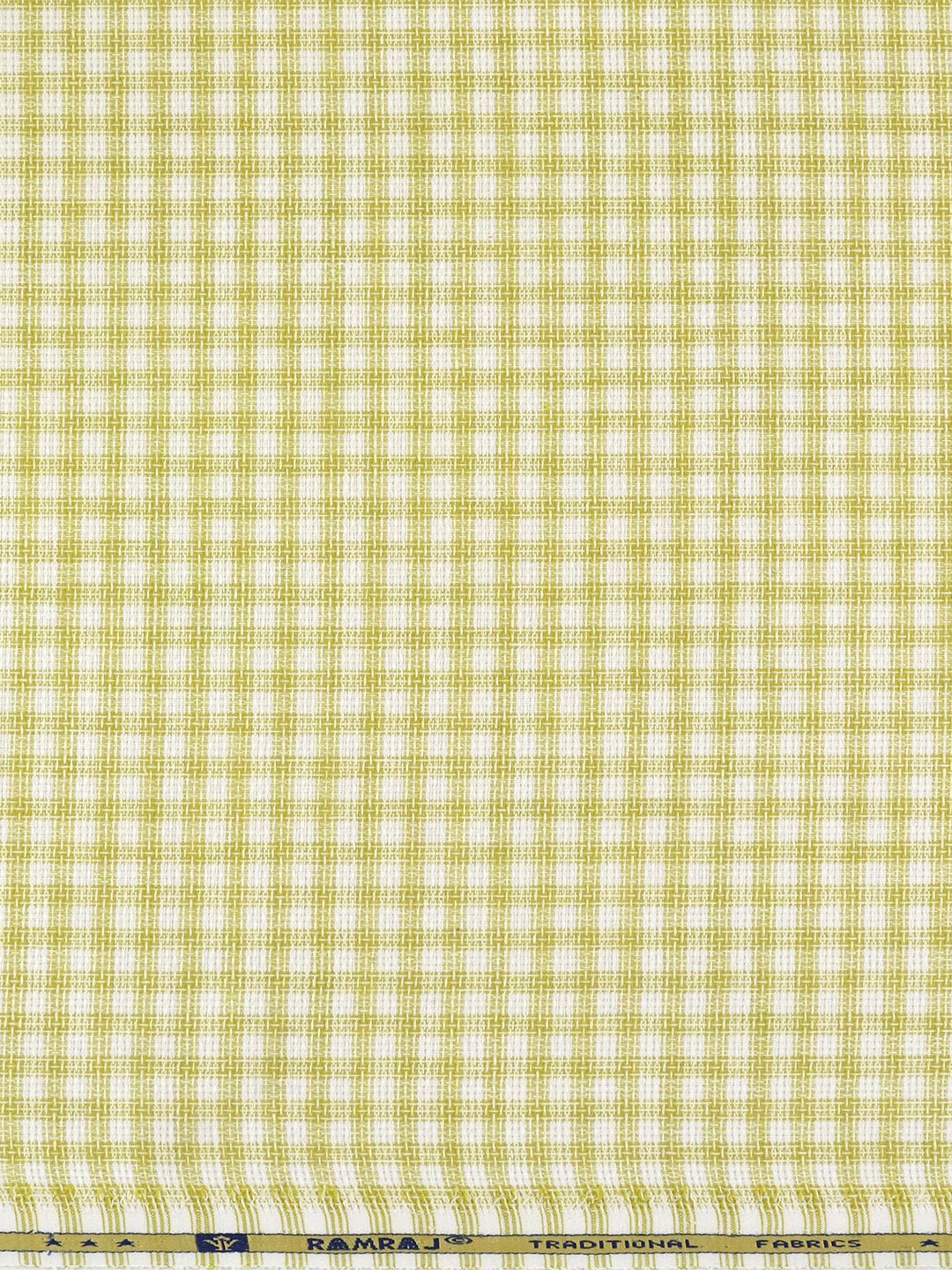 Men Cotton Rich Self Design Shirt Fabric Green High Style