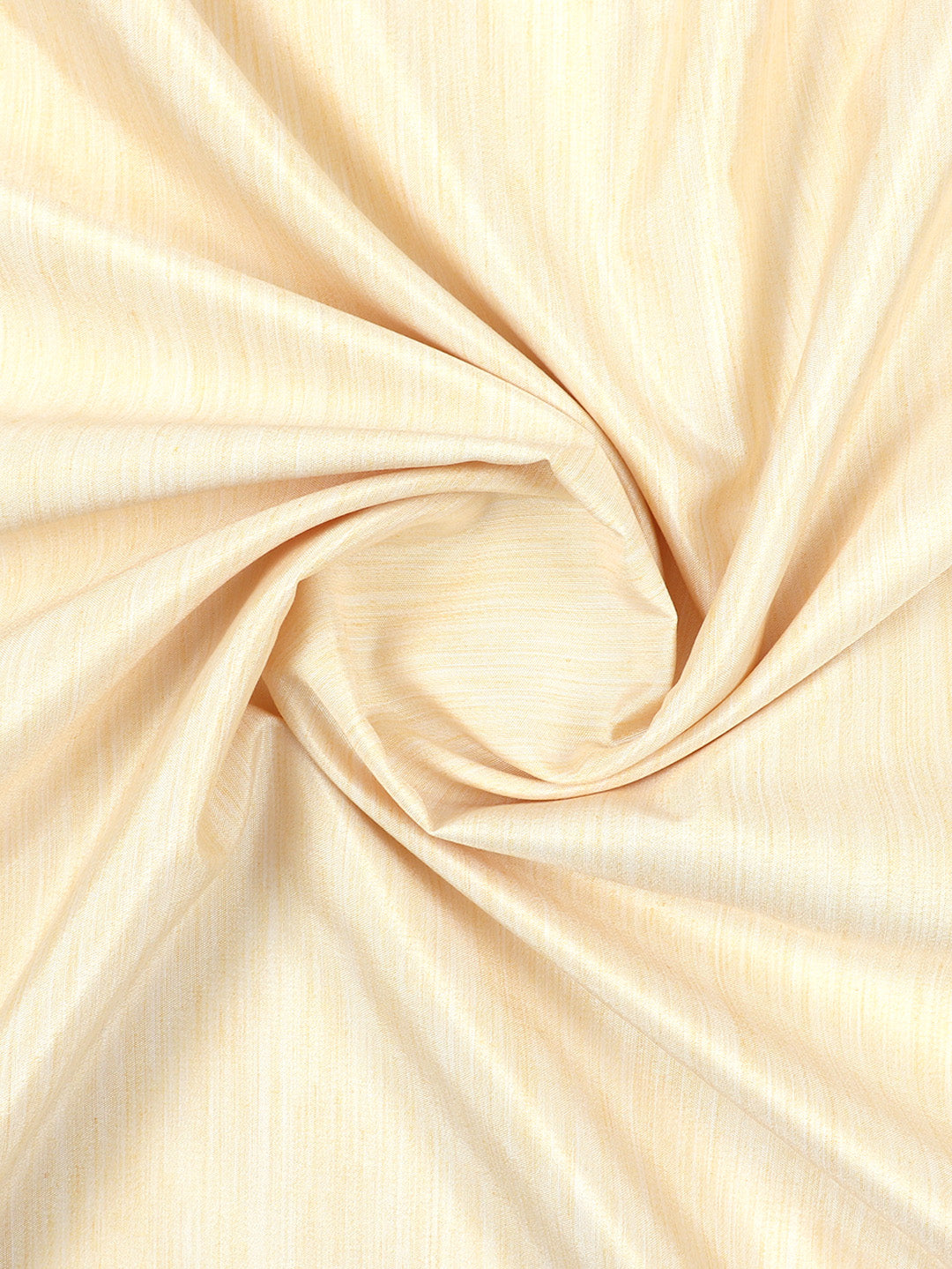 Cotton Rich Yellow Plain Shirt Fabric - Galaxy Art