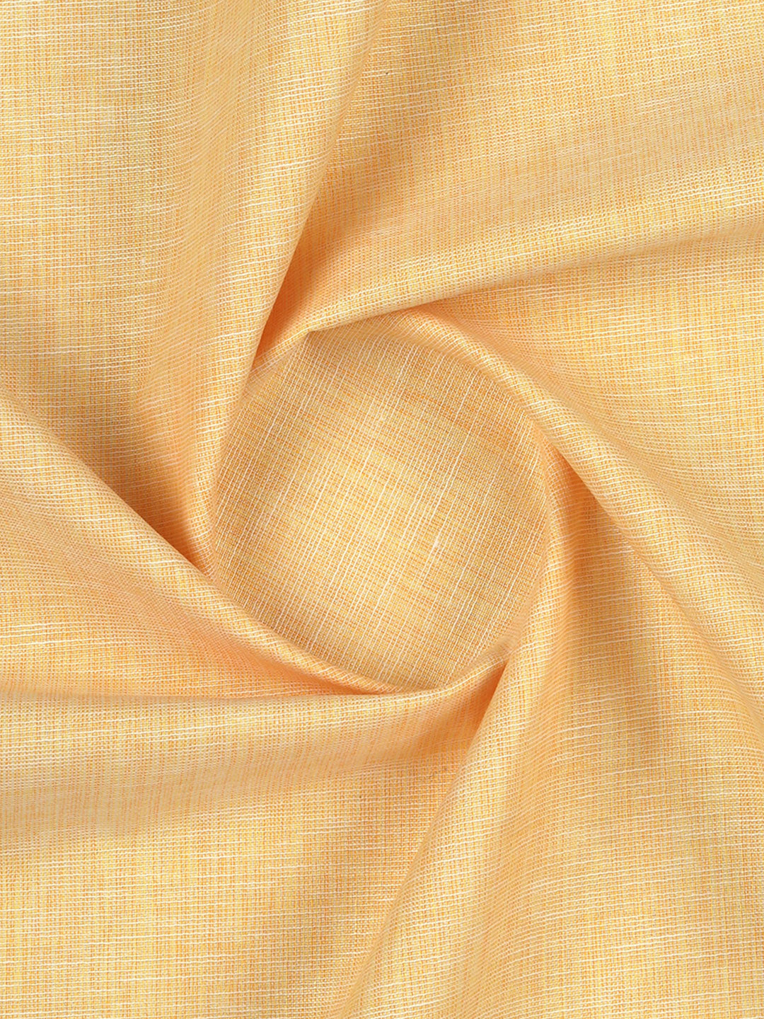 Men Cotton Rich Self Design Shirt Fabric Light Orange Galaxy Art