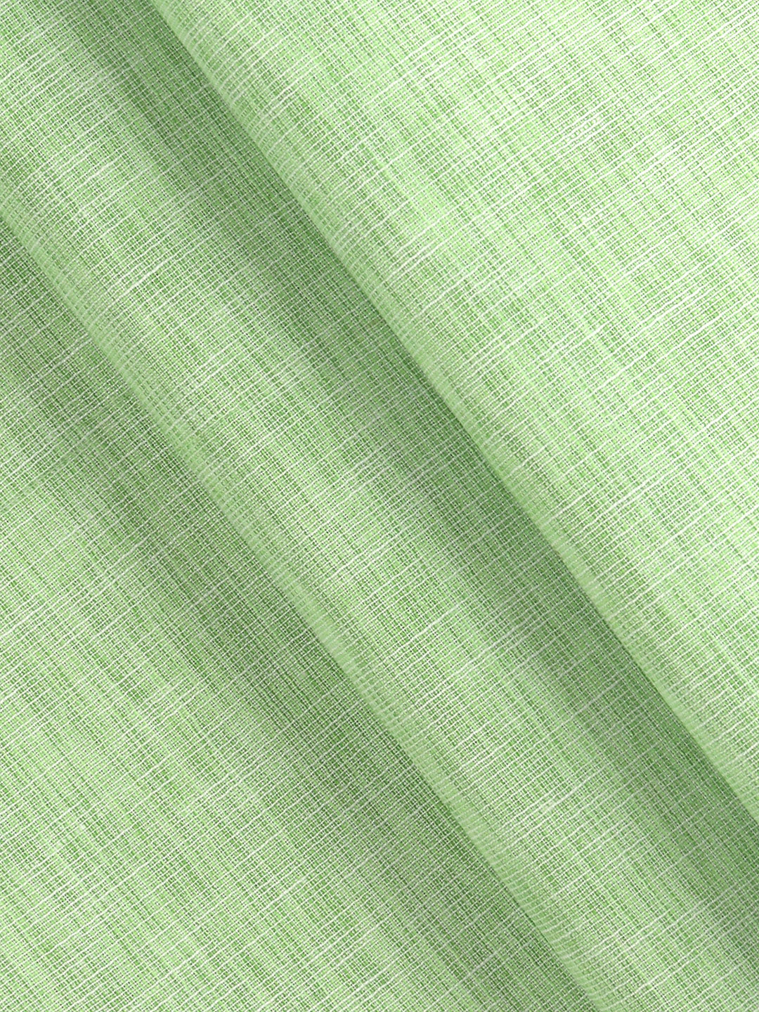 Men Cotton Blend Self Design Shirt Fabric Green Elight Gold