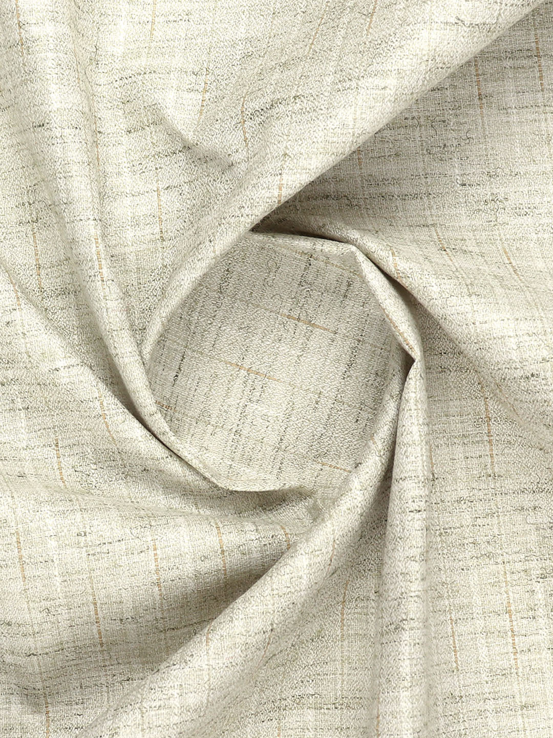 Cotton Rich Green Self Design Shirt Fabric - Galaxy Art